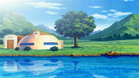 la casa de goku|goku's house location.